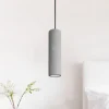 Phenix hængelampe af beton, aflang