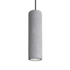 Phenix hængelampe af beton, aflang