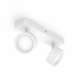 Philips Bracia LED-loftspot med 2 lyskilder, hvid