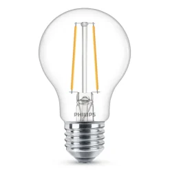Philips Classic LED-pære E27 A60 2,2W klar 2.700K