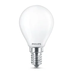 Philips Classic LED-pære E14 P45 6,5 W mat 4.000 K