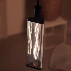 Philips Crystal Giant røg LED-pære E27 7 W