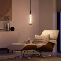 Philips Crystal Giant røg LED-pære E27 7 W
