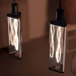Philips Crystal Giant røg LED-pære E27 7 W