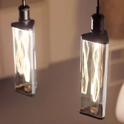 Philips Crystal Giant røg LED-pære E27 7 W