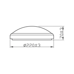 Philips Doris LED-udendørslampe IP54 2.700 K sort