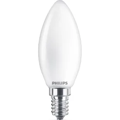 Philips E14 2,2 W 827 LED-kertepære, mat