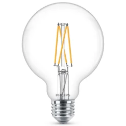 Philips E27 5,9 W LED-globepære G95 klar dim 927