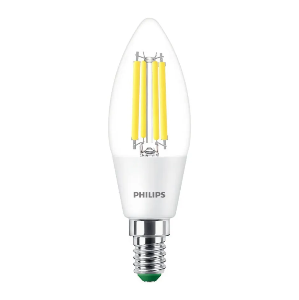 Philips E14 LED-kerte C35 2,3 W 485lm 4.000 K klar