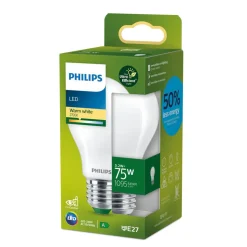 Philips E27 LED-pære A60 5,2 W 1095lm 2.700 K mat
