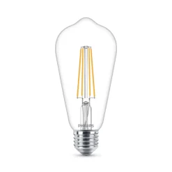 Philips E27 LED-pære filament 4,3W 2.700K