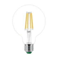Philips E27 LED-pære globe G95 4 W 840lm 827 klar