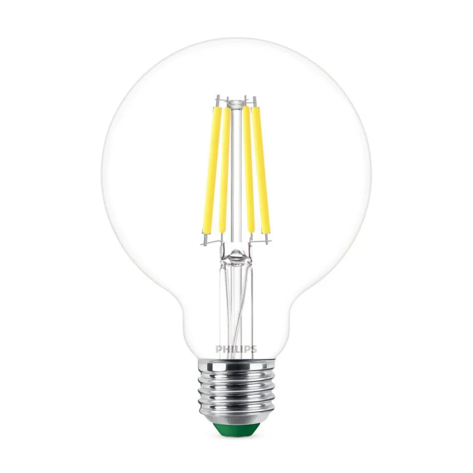 Philips E27 LED-pære globe G95 4 W 840lm 840 klar