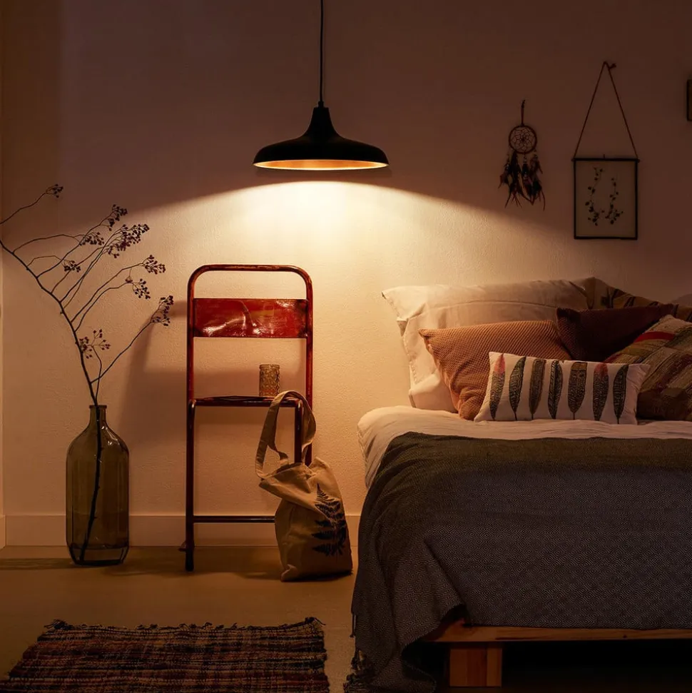 Philips E27 4,5W 827 36° R63 LED-reflektor, dæmpes