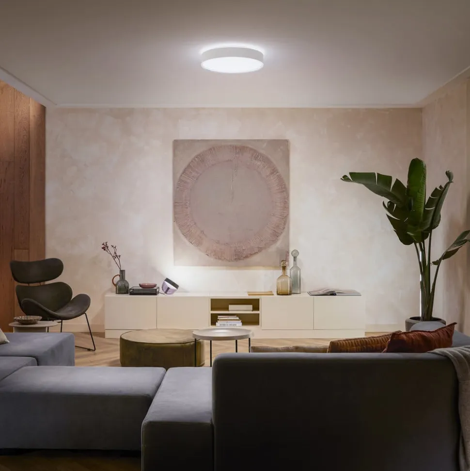 Philips Hue Enrave LED-loftslampe 42,5 cm hvid