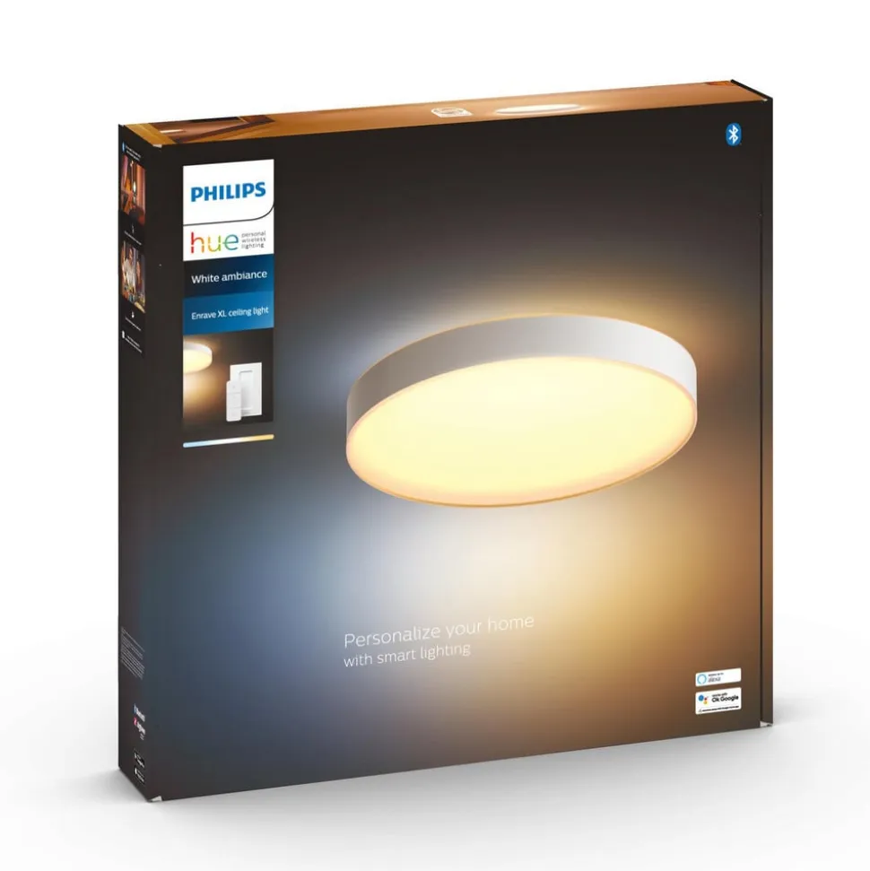 Philips Hue Enrave LED-loftslampe 55,1 cm hvid