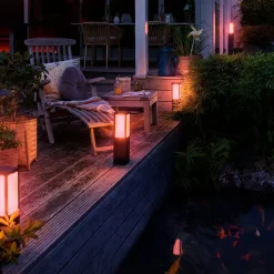 Philips Hue Impress sokkellampe, sort, RGBW