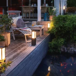 Philips Hue Impress sokkellampe, sort, RGBW