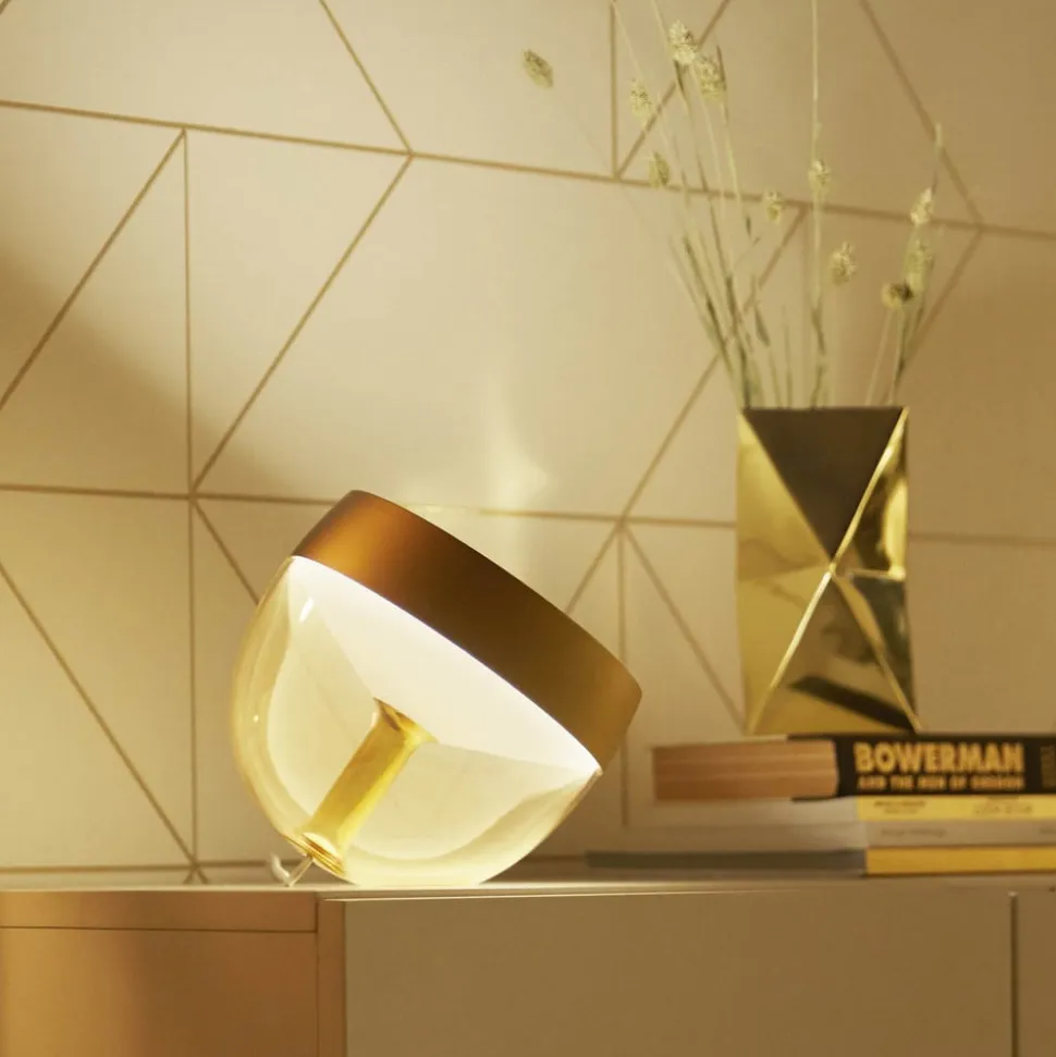Philips Hue Iris WACA LED-bordlampe, guld