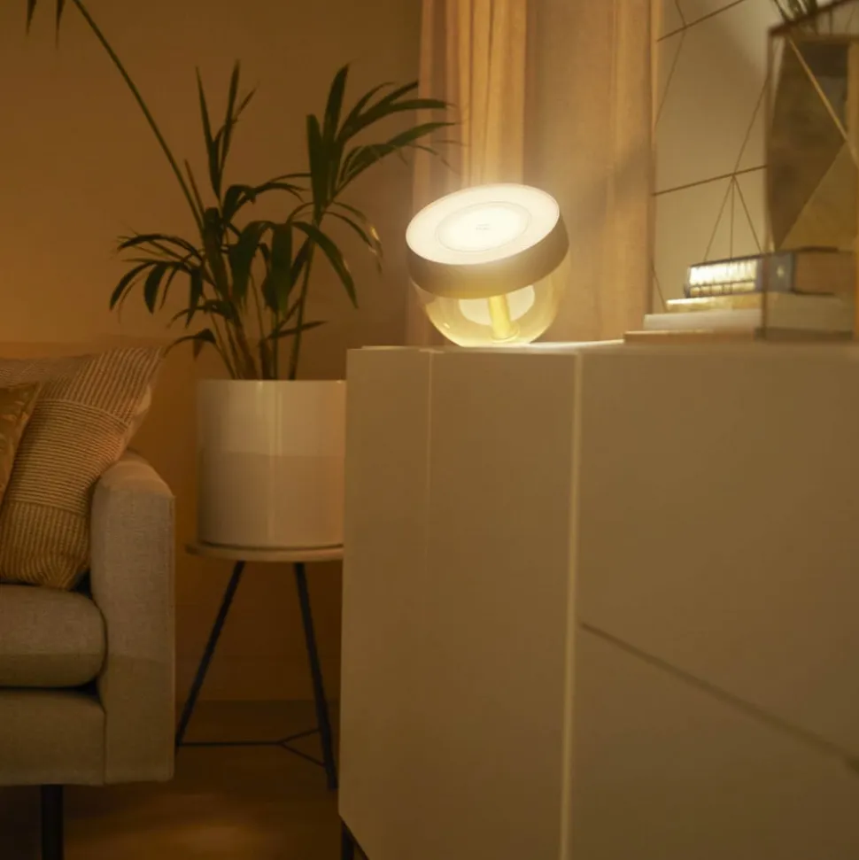 Philips Hue Iris WACA LED-bordlampe, guld