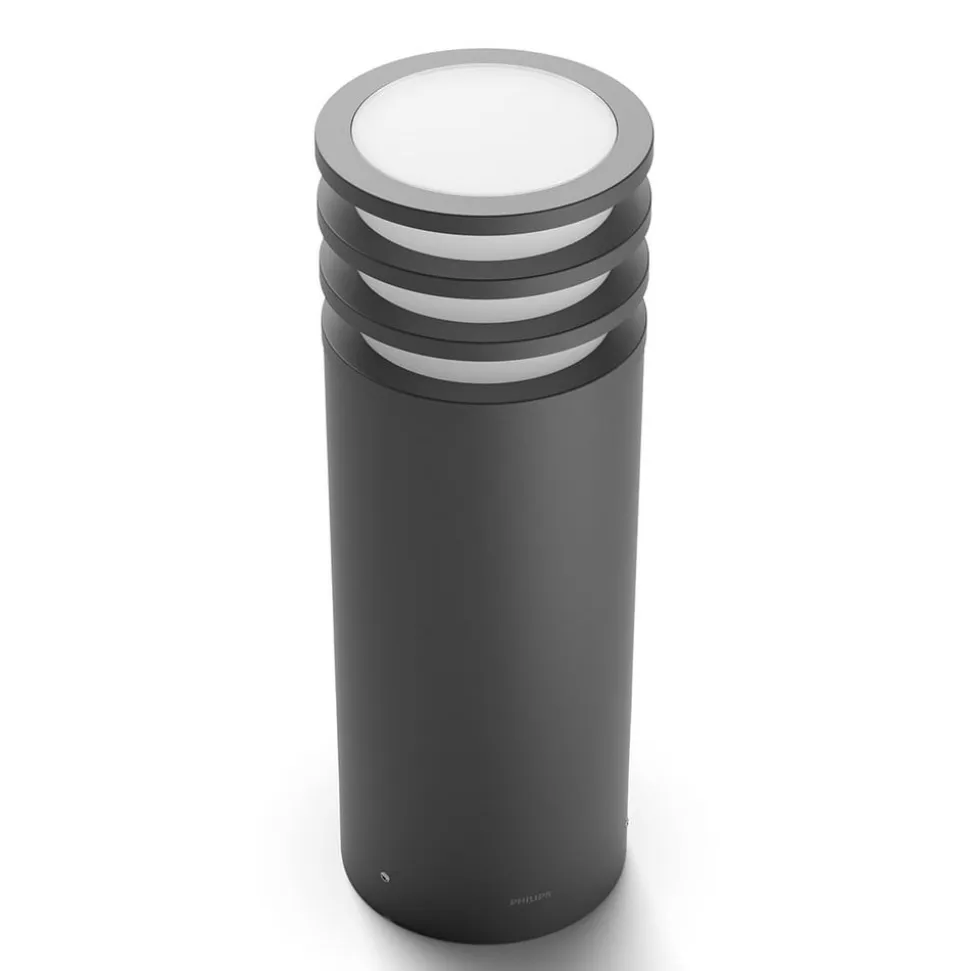Philips Hue Lucca LED-sokkellampe, sort, smart