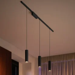 Philips Hue Perifo-skinne, 3 LED-pendler, sort