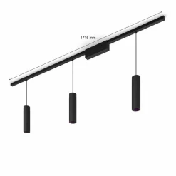 Philips Hue Perifo-skinne, 3 LED-pendler, sort