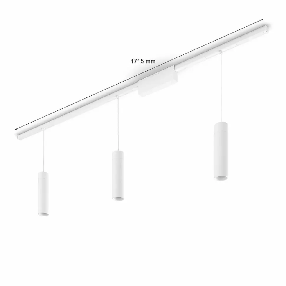 Philips Hue Perifo-skinne, 3 LED-pendler, hvid