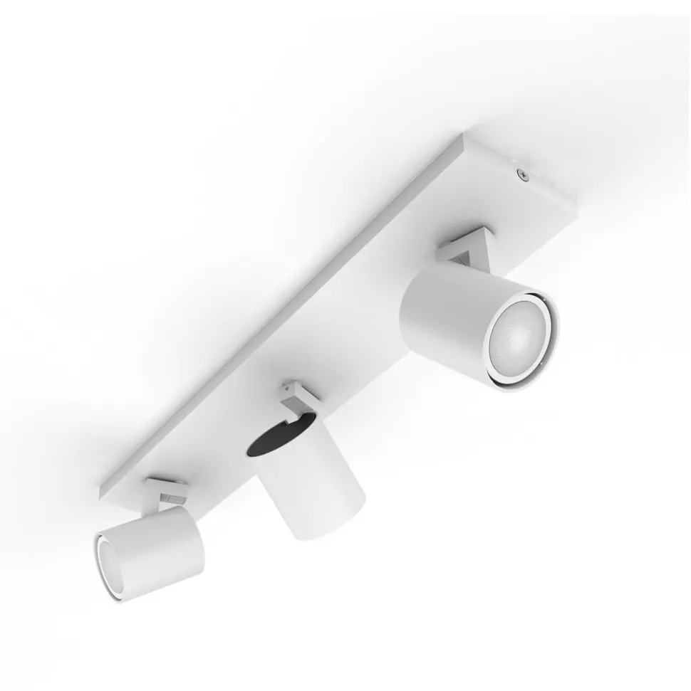 Philips Hue Runner LED-spot, 3 lyskilder, lysdæmper, hvid