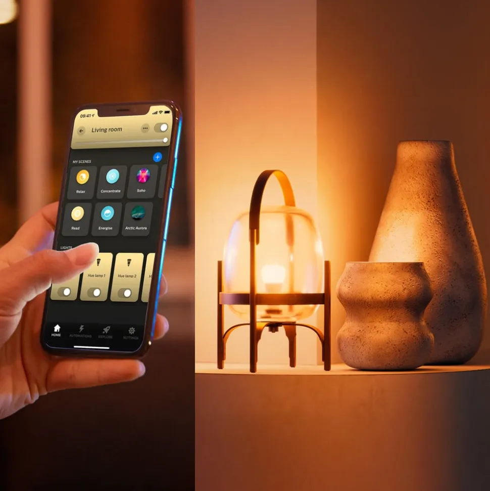 Philips Hue WACA Smart E27 LED, 6 W, 810 lm, CCT RGB, 2-pak