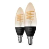 Philips Hue White Ambiance E14, 4,6 W, 350 lm, 2 stk