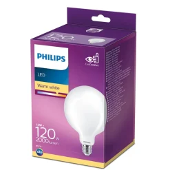 Philips LED Classic globepære E27 G120 13W mat