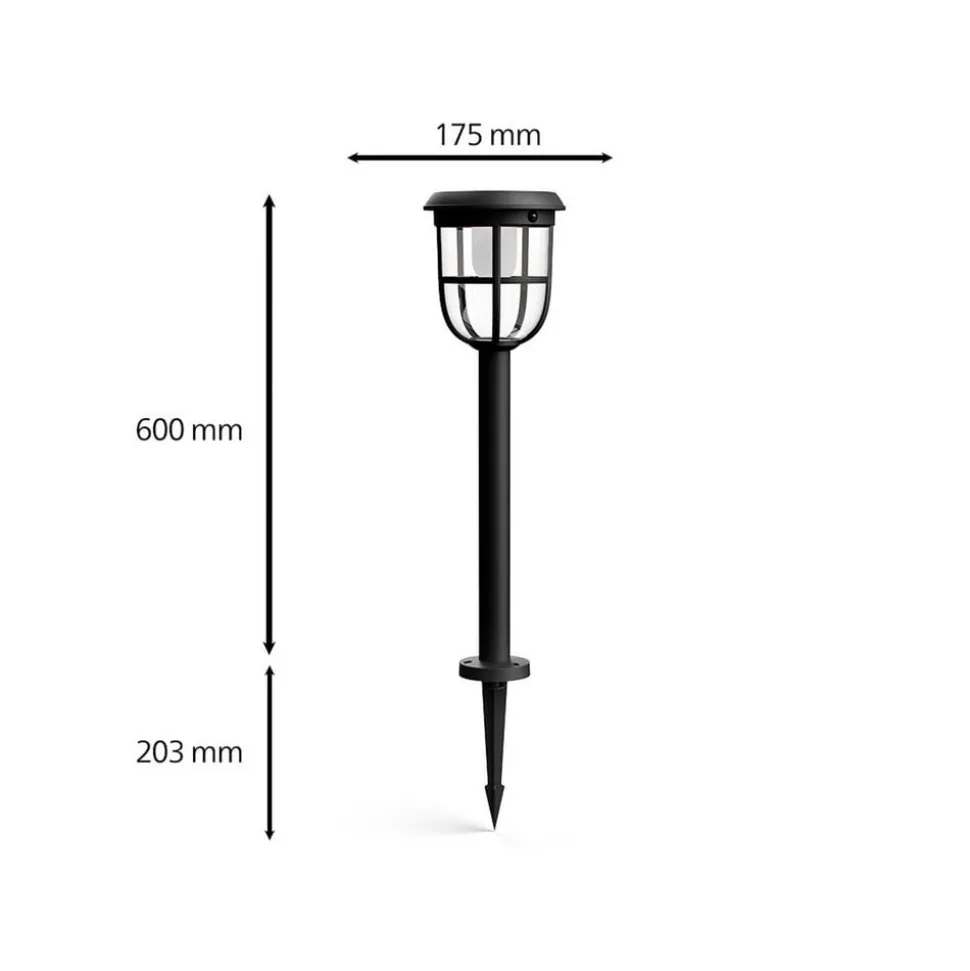 Philips LED solstibelysning Radier