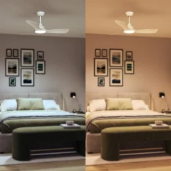 Philips LED-loftventilator Fix Blade Ø 106 cm, hvid, støjsvag
