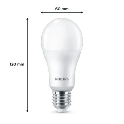 Philips LED-pære E27 13 W 1.521lm 2.700 K mat 6