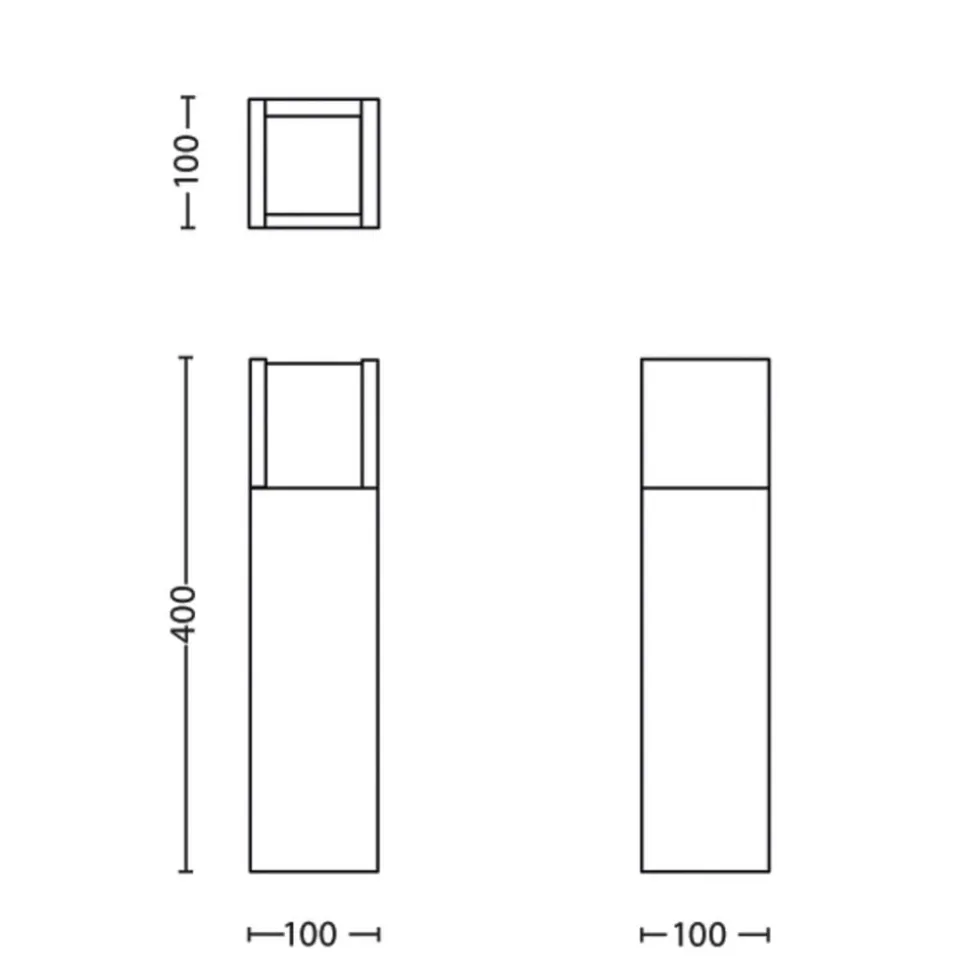Philips LED-sokkellampe Arbour UE, 3.000 K