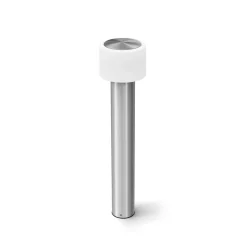 Philips LED-sokkellampe Otis UE, stål, IP44