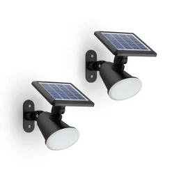 Philips LED-solcellelampe Jivix, 2-pak