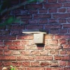 Philips LED-solcellelampe til vægmontering Zonal, hoved 16 x 16 cm