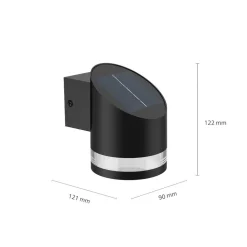 Philips LED-solcelle-væglampe Fyve
