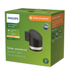 Philips LED-solcelle-væglampe Fyve