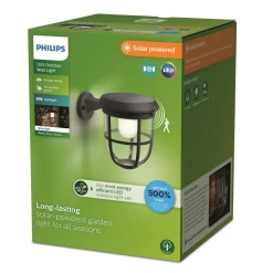 Philips LED-solcellvæglampe Radii