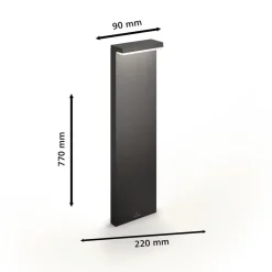 Philips LED-stibelysning Bustan UE, 2.700 K