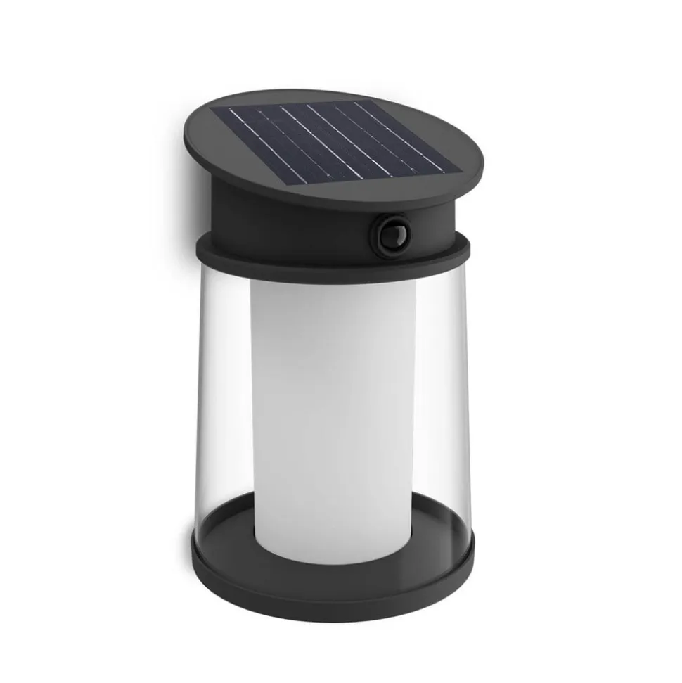 Philips LED-udendørs væglampe Juda UE, sensor, IP44