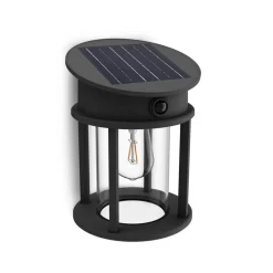 Philips LED-udendørs væglampe Geri UE Sensor, rund, IP44