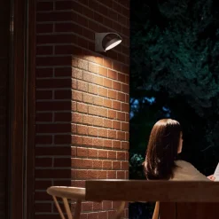 Philips Mimosa udendørs LED-væglampe, justerbar