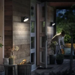 Philips Mimosa udendørs LED-væglampe, justerbar