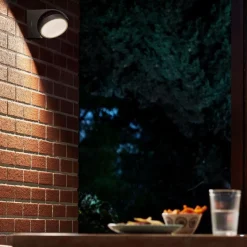 Philips Mimosa udendørs LED-væglampe, justerbar