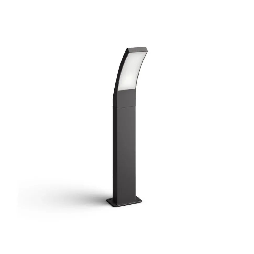 Philips Splay LED-vejlampe, 60 cm, 2.700 K, antracit, IP44