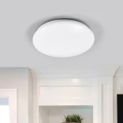 Philips Suede - rund LED-loftlampe, Ø 38 cm
